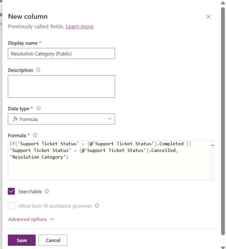 PowerFx Formula Columns to overcome some Power Pages table permissions ...